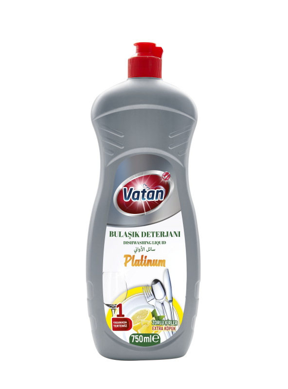 Dishwashing Detergent Platinum Lemon 750ml